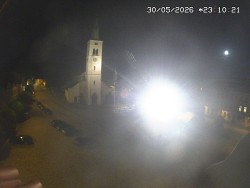 Náměstí, koste sv. Markéty
