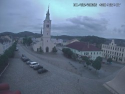 Náměstí, koste sv. Markéty