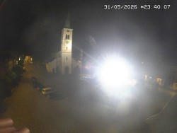 Náměstí, koste sv. Markéty
