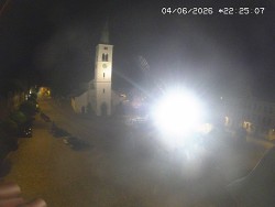 Náměstí, koste sv. Markéty