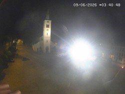 Náměstí, koste sv. Markéty