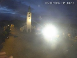 Náměstí, koste sv. Markéty