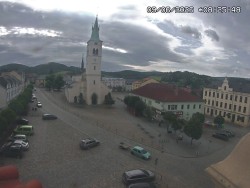 Náměstí, koste sv. Markéty