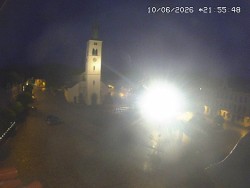 Náměstí, koste sv. Markéty