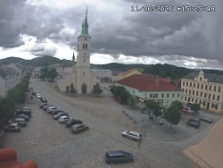 Náměstí, koste sv. Markéty
