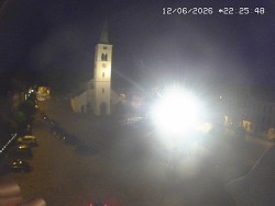 Náměstí, koste sv. Markéty