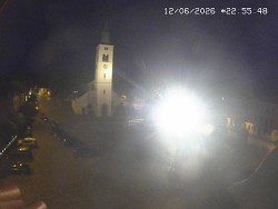 Náměstí, koste sv. Markéty