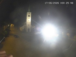 Náměstí, koste sv. Markéty