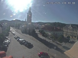 Náměstí, koste sv. Markéty