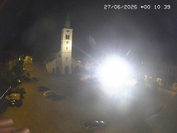 Náměstí, koste sv. Markéty