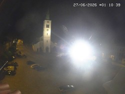 Náměstí, koste sv. Markéty
