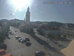 Náměstí, koste sv. Markéty