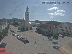 Náměstí, koste sv. Markéty