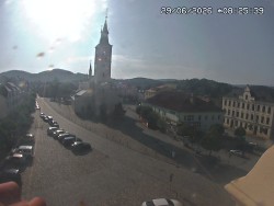 Náměstí, koste sv. Markéty