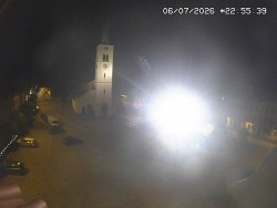 Náměstí, koste sv. Markéty