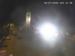 Náměstí, koste sv. Markéty