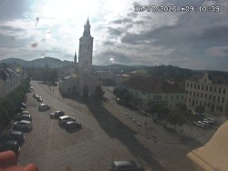 Náměstí, koste sv. Markéty