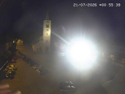 Náměstí, koste sv. Markéty