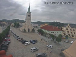 Náměstí, koste sv. Markéty