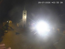 Náměstí, koste sv. Markéty