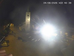 Náměstí, koste sv. Markéty