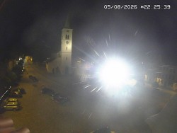 Náměstí, koste sv. Markéty