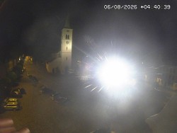 Náměstí, koste sv. Markéty