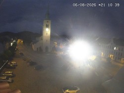 Náměstí, koste sv. Markéty