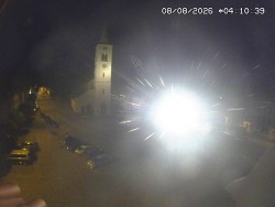Náměstí, koste sv. Markéty