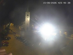 Náměstí, koste sv. Markéty