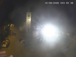 Náměstí, koste sv. Markéty