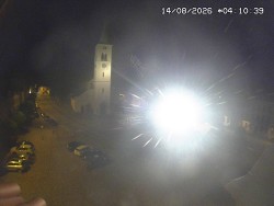 Náměstí, koste sv. Markéty
