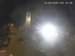 Náměstí, koste sv. Markéty