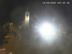 Náměstí, koste sv. Markéty