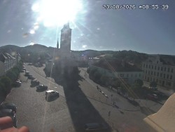 Náměstí, koste sv. Markéty