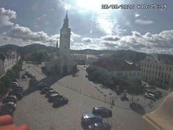 Náměstí, koste sv. Markéty