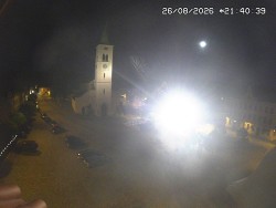Náměstí, koste sv. Markéty