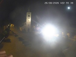 Náměstí, koste sv. Markéty