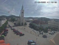 Náměstí, koste sv. Markéty