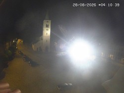 Náměstí, koste sv. Markéty