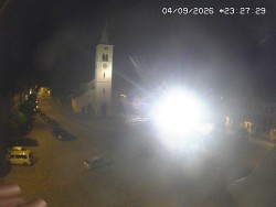 Náměstí, koste sv. Markéty