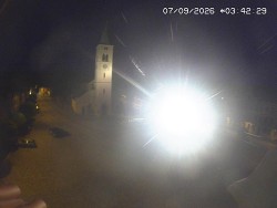 Náměstí, koste sv. Markéty