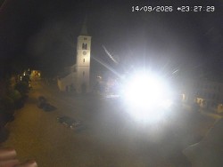 Náměstí, koste sv. Markéty