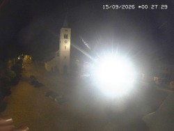 Náměstí, koste sv. Markéty