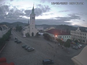 Město Kašperské Hory - Náměstí, koste sv. Markéty - 15.9.2026 v 06:45 Město Kašperské Hory - Náměstí, koste sv. Markéty - 15.9.2026 v 06:45