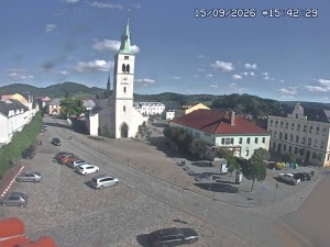 Kašperské Hory Town - Square, Church of St. Margaret - 15.9.2026 v 15:45 Kašperské Hory Town - Square, Church of St. Margaret - 15.9.2026 v 15:45