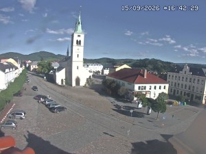 Kašperské Hory Town - Square, Church of St. Margaret - 15.9.2026 v 16:45 Kašperské Hory Town - Square, Church of St. Margaret - 15.9.2026 v 16:45