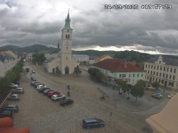 Náměstí, koste sv. Markéty