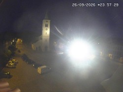 Náměstí, koste sv. Markéty