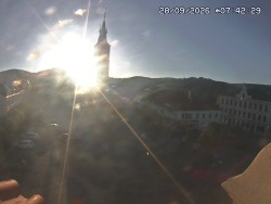 Náměstí, koste sv. Markéty
